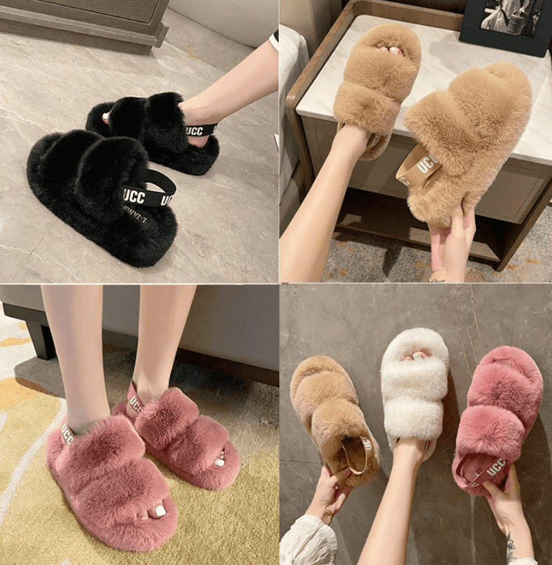 Fluffy Flops™ | Zachte Winter Slippers