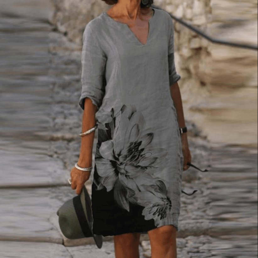 Modisches Vintage-Kleid