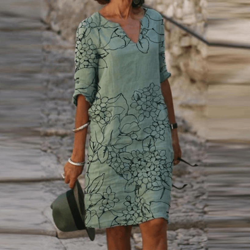 Modisches Vintage-Kleid