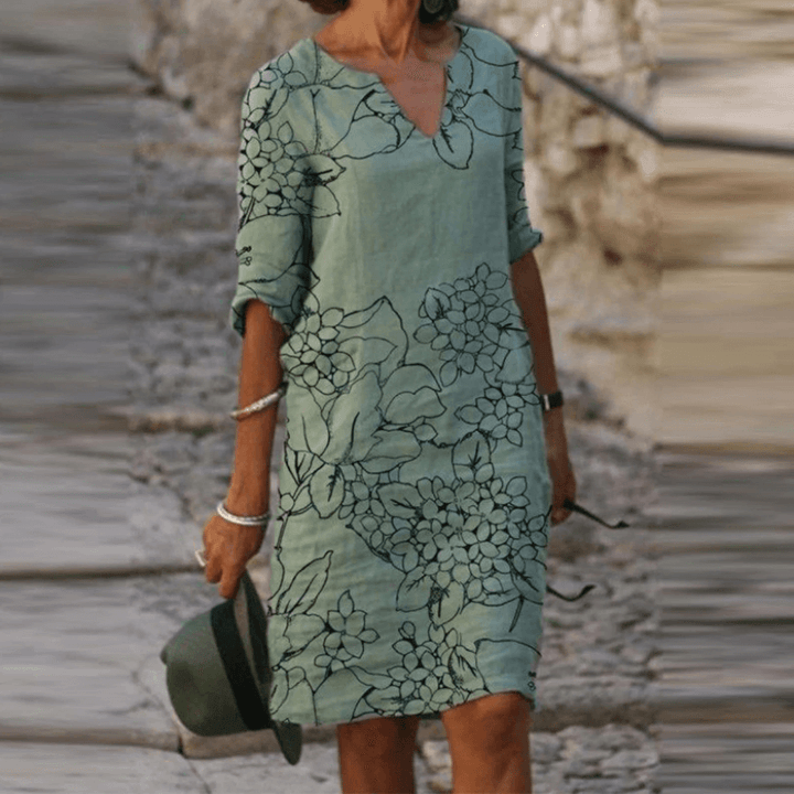 Modisches Vintage-Kleid