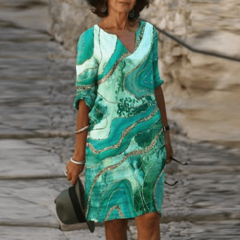 Modisches Vintage-Kleid