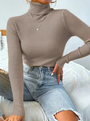 ElizasShirt I Pullover mit Rollkragen für Damen