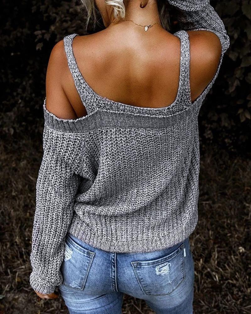 Kelly Pullover | Cut-Out Pullover