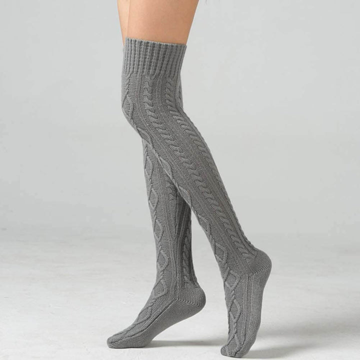 Lady Socks | Gebreide Lange Kousen