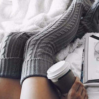 Lady Socks | Gebreide Lange Kousen