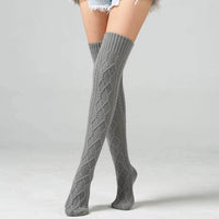 Lady Socks | Gebreide Lange Kousen