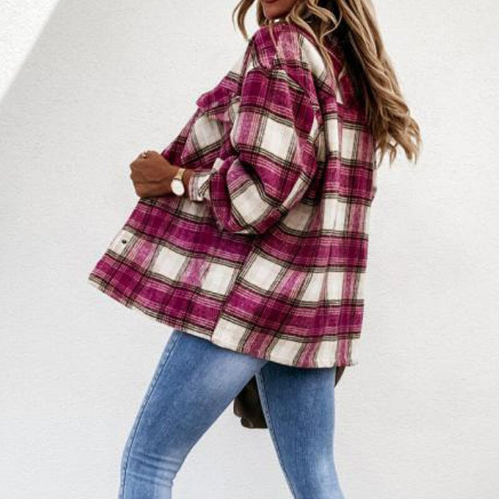 EllasVest I Flannel Jacket For Women