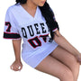 Queen Oversized | Leinen Boho Sexy Ärmelloses Kleid