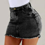 High Waist Mini Jeansrock | Sommer Sexy Schlanke Passform Clubwear