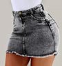 High Waist Mini Jeansrock | Sommer Sexy Schlanke Passform Clubwear