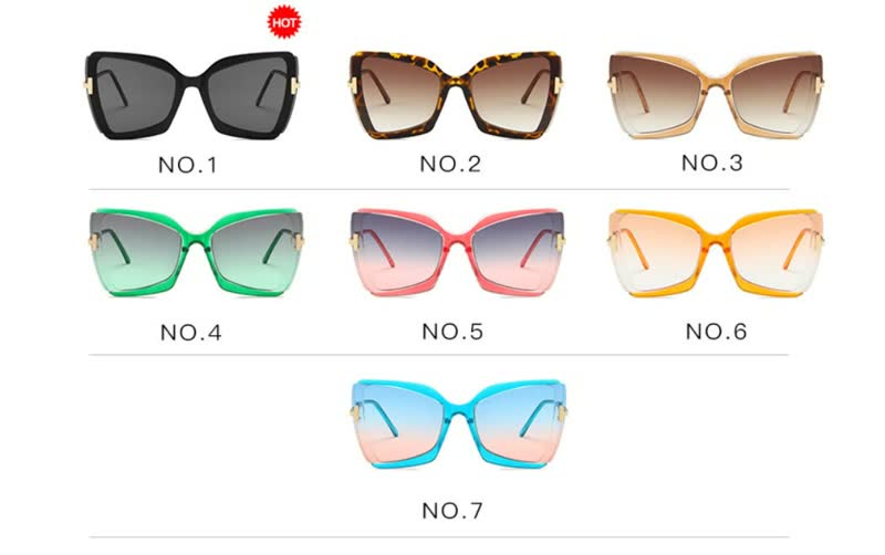 LargeGlasses™: Damen-Sonnenbrille
