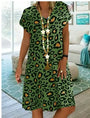 ShapelY™: Luftiges Kleid mit Leopardenmuster
