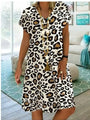 ShapelY™: Luftiges Kleid mit Leopardenmuster