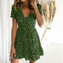 Cutez™: Abstraktes Mini-Kleid für Damen