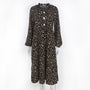 ChiQue™: Langärmeliges Kleid mit Leopardenmuster