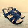 Damensandalen für den Sommer | Blumenmuster