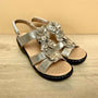 Damensandalen für den Sommer | Blumenmuster