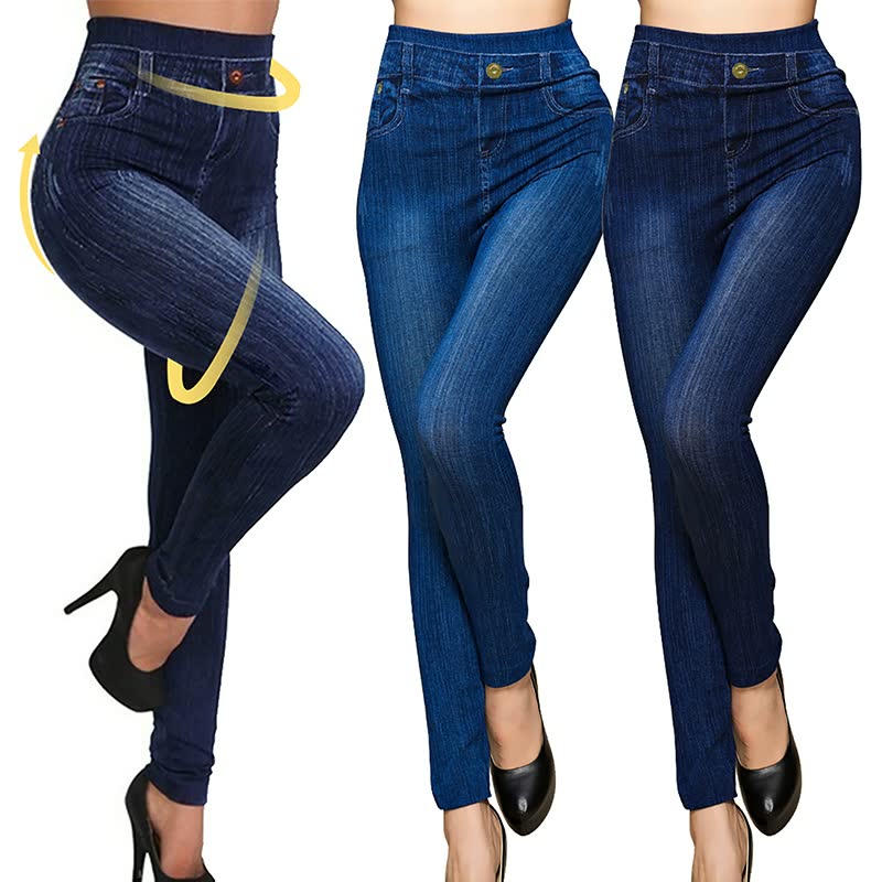 DenimLeggings™: Legging Voor Dames