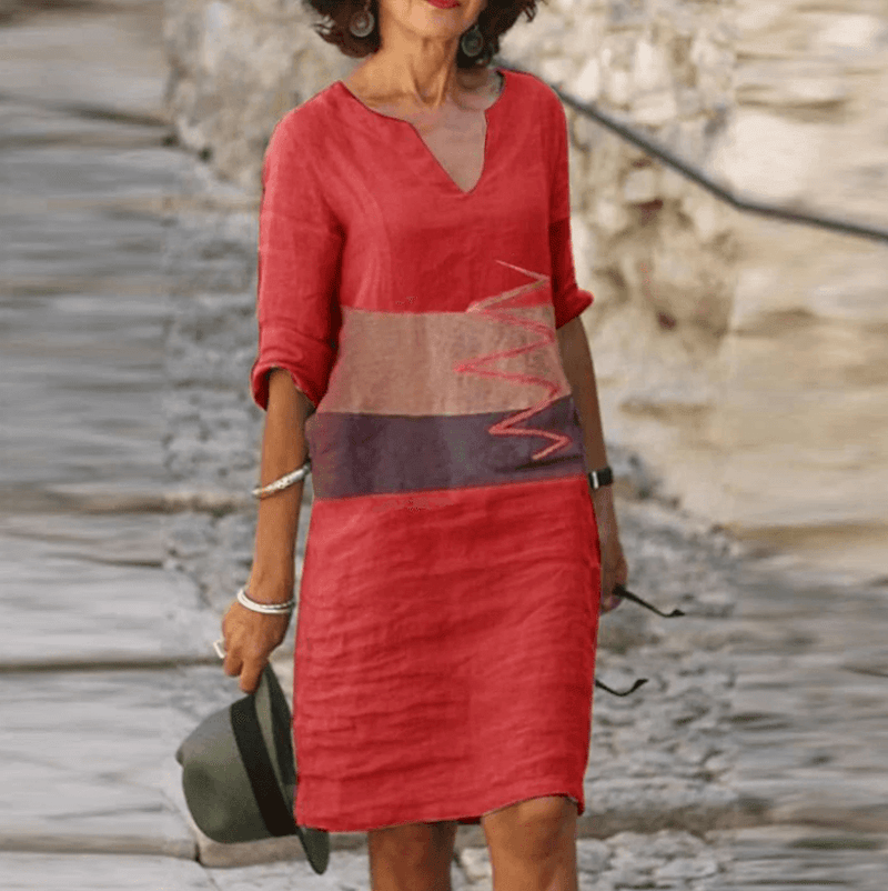 Modisches Vintage-Kleid