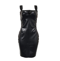 Harlow Dress | Leren Jurk