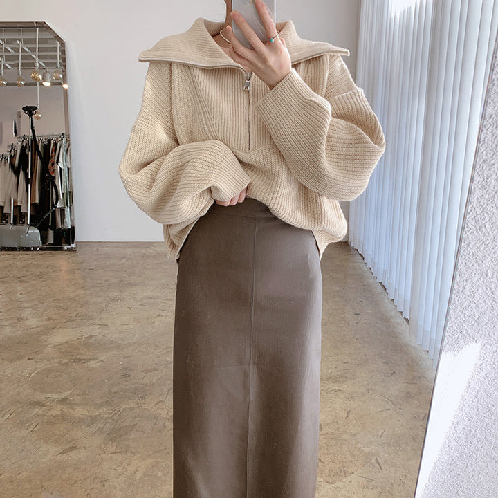 CarolijnsVest I Oversized Trui Voor Dames