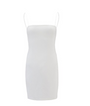 Elegantes Schwarzes Bodycon Mini Kleid | Ärmelloses Halter Clubwear