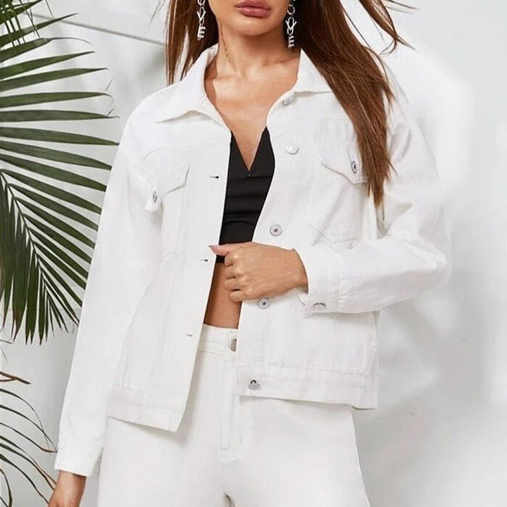 AvasJacket I Witte Jas Voor Dames