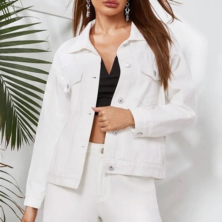 AvasJacket I Witte Jas Voor Dames