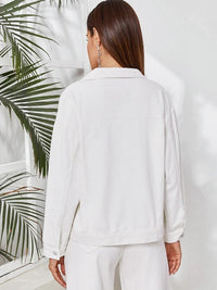 AvasJacket I Witte Jas Voor Dames