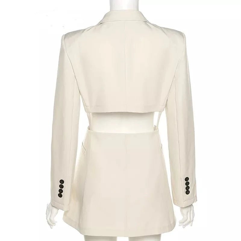 KellysJas I Mantel Met V-hals Voor Dames