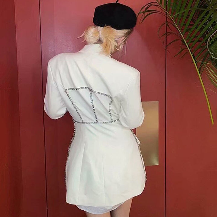 AudreysJacket I Geruite Jas Voor Dames