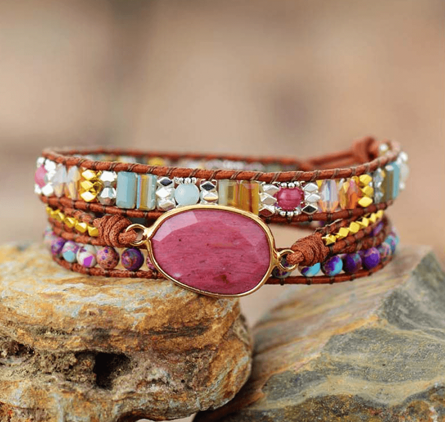 Natural Stone | Handgemaakte Armband